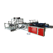 Two-channel high-speed T-shirt bag machine